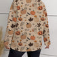 LUNE Plus Size Women's Halloween Shirts 2024 Fall Fashion Casual Long Sleeve Round Neck Pumpkin Ghost Print Autumn Pullover Sweatshirt