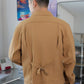 Manfinity Hypemode Men's Vintage Casual Loose Khaki Denim Jacket