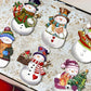 24pcs Christmas Tree Pendant Merry Christmas Decorations For Home Xmas Navidad Snowman Winter Decor 2024 Noel Kerst Natal Christmas Gift Supplies,Christmas