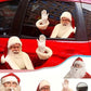 1pc Waterproof Realistic Santa Claus Stickers Christmas Car Window Glass Decal Decoration Ride With Santa Funny Christmas Window Clings,Christmas