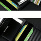 Men's Metal Auto Pop-Up RFID Blocking Credit Card Holder Wallet Multifunctional Card Case