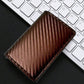 Men's Metal Auto Pop-Up RFID Blocking Credit Card Holder Wallet Multifunctional Card Case