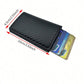 Men's Metal Auto Pop-Up RFID Blocking Credit Card Holder Wallet Multifunctional Card Case