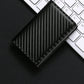 Men's Metal Auto Pop-Up RFID Blocking Credit Card Holder Wallet Multifunctional Card Case