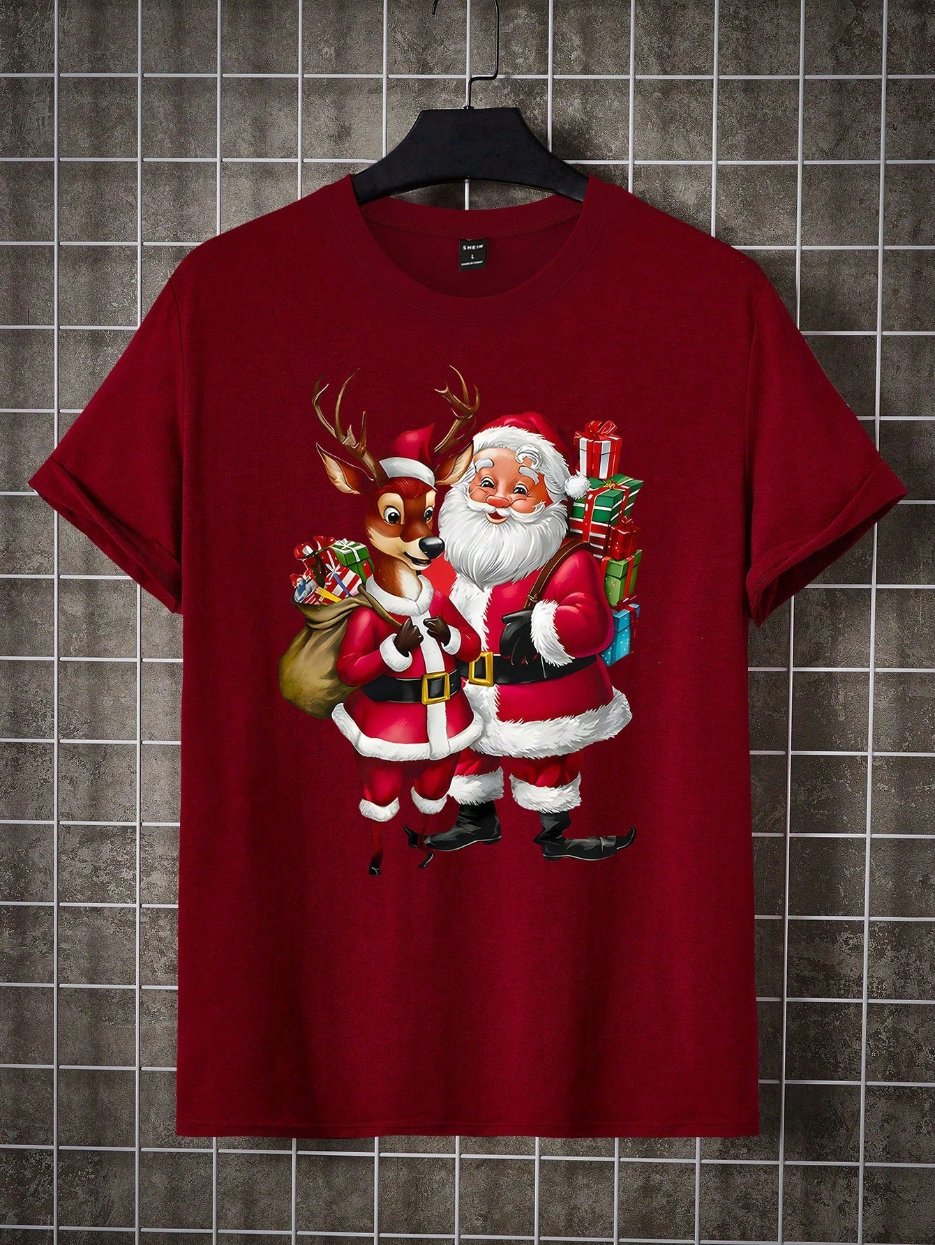 1pc Men's Casual Santa Claus