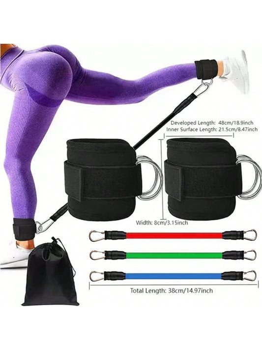 6pcs/Set Ankle Resistance Band, Leg