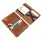 Men's Multifunctional PU Leather Wallet Card Holder Coin Purse - Back To School Essentials Card Case Gifts For Women