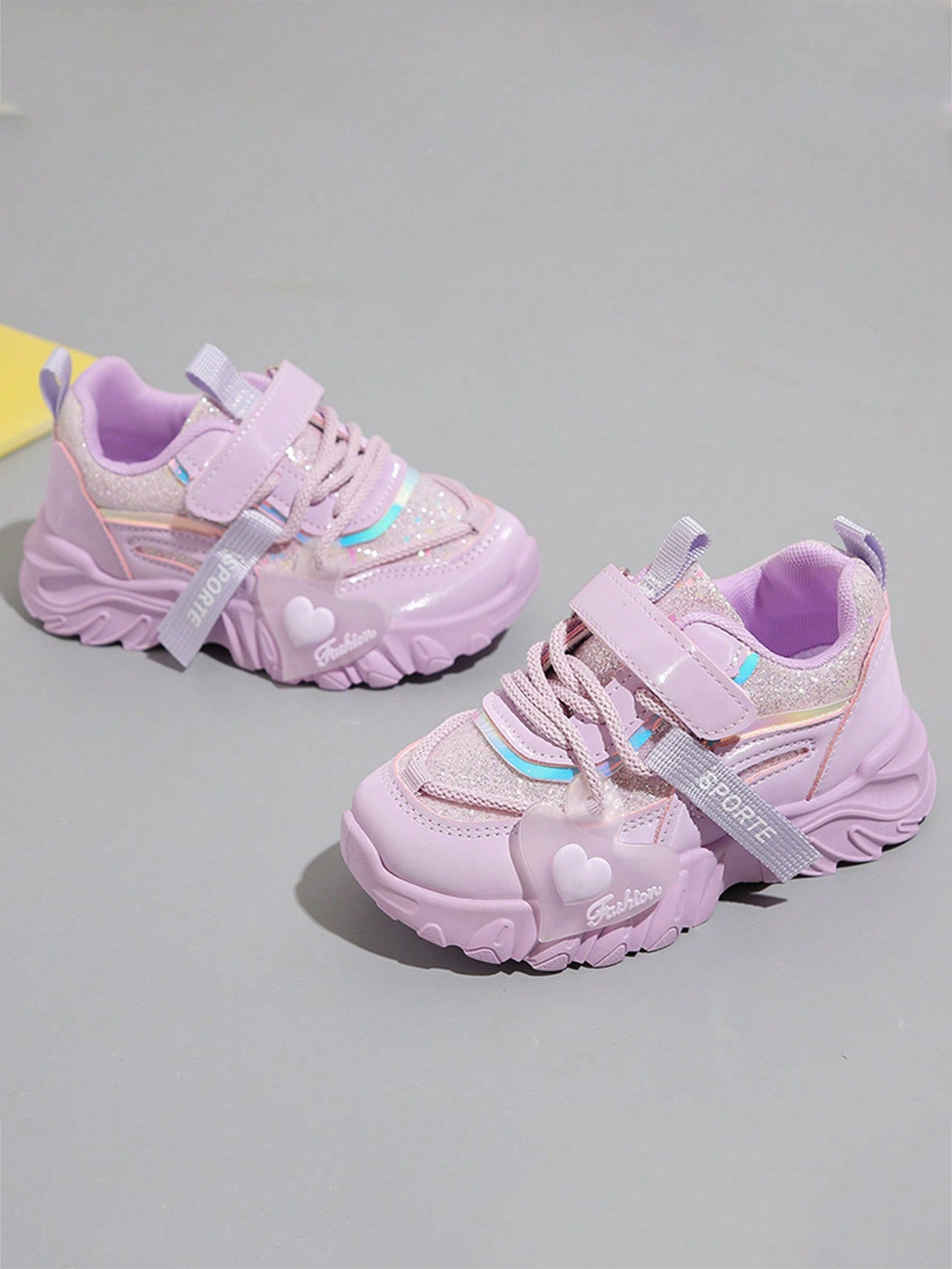 Girls Sport Shoes Children's Spring Autumn Shoes 2024 New Korean Version Casual Sneakers Soft Sole Running Shoes For Girls