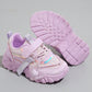 Girls Sport Shoes Children's Spring Autumn Shoes 2024 New Korean Version Casual Sneakers Soft Sole Running Shoes For Girls