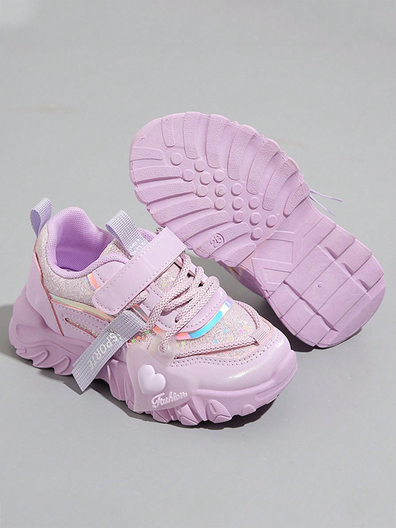 Girls Sport Shoes Children's Spring Autumn Shoes 2024 New Korean Version Casual Sneakers Soft Sole Running Shoes For Girls