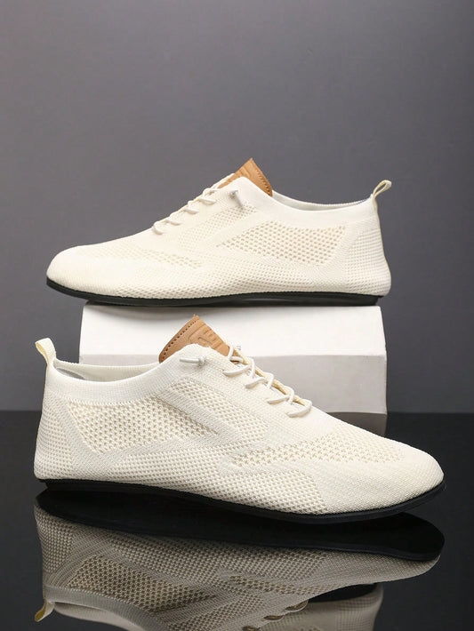 Men's Fashion Casual Mesh Breathable Non-Slip Comfortable Loafers Sneakers