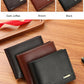 1pc Men's PU Leather Wallet, Large Capacity And Multiple Card Slots, Can Store Large Bills, Simple Coin Pocket, Credit Card, Bank Card, ID Card Photo Slot, Business Casual Style, An Ideal Gift For Men's Birthday Or Partner