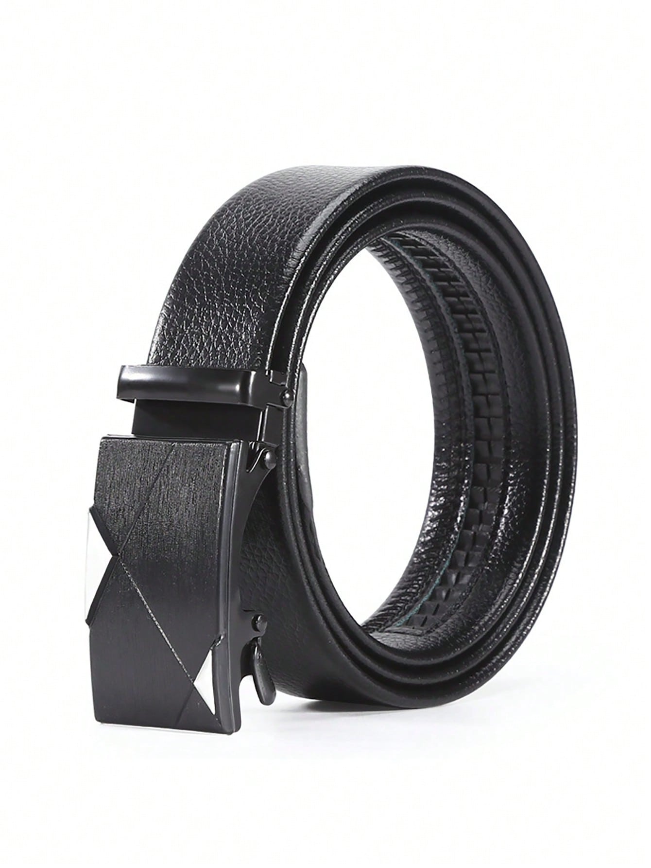 1pc Men's Belt Automatic Buckle Belt Fashion Classic Versatile Trendy Pants Belt Business Halloween