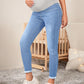 Maternity High Waist Ripped Skinny Jeans