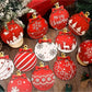 12pcs Easy-Hang Wooden Christmas Decorations For Christmas Tree, Wreath, Fireplace, Party, Outdoor Garden Decor,Christmas