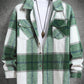 Thickened Loose Fit Men's Plaid Jacket