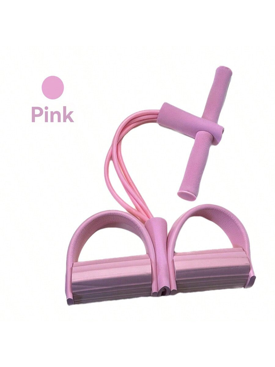 1pc Purple Foot Pedal Sit-Up Exercise Device