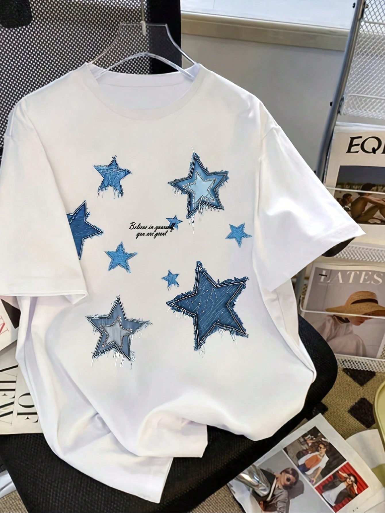 INAWLY EZwear Women Casual Star