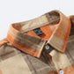 Men's Plaid Long Sleeve Casual Commuter Shirt For Spring