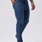 Men's Casual Straight Stretch Jeans,  Denim Material