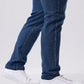 Men's Casual Straight Stretch Jeans,  Denim Material