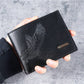 New Fashion Men's Wallet Large Capacity Coin Wallet Multi-Slot Card Bag With Zipper Coin Bag Money Clip Thanksgiving Birthday Gift