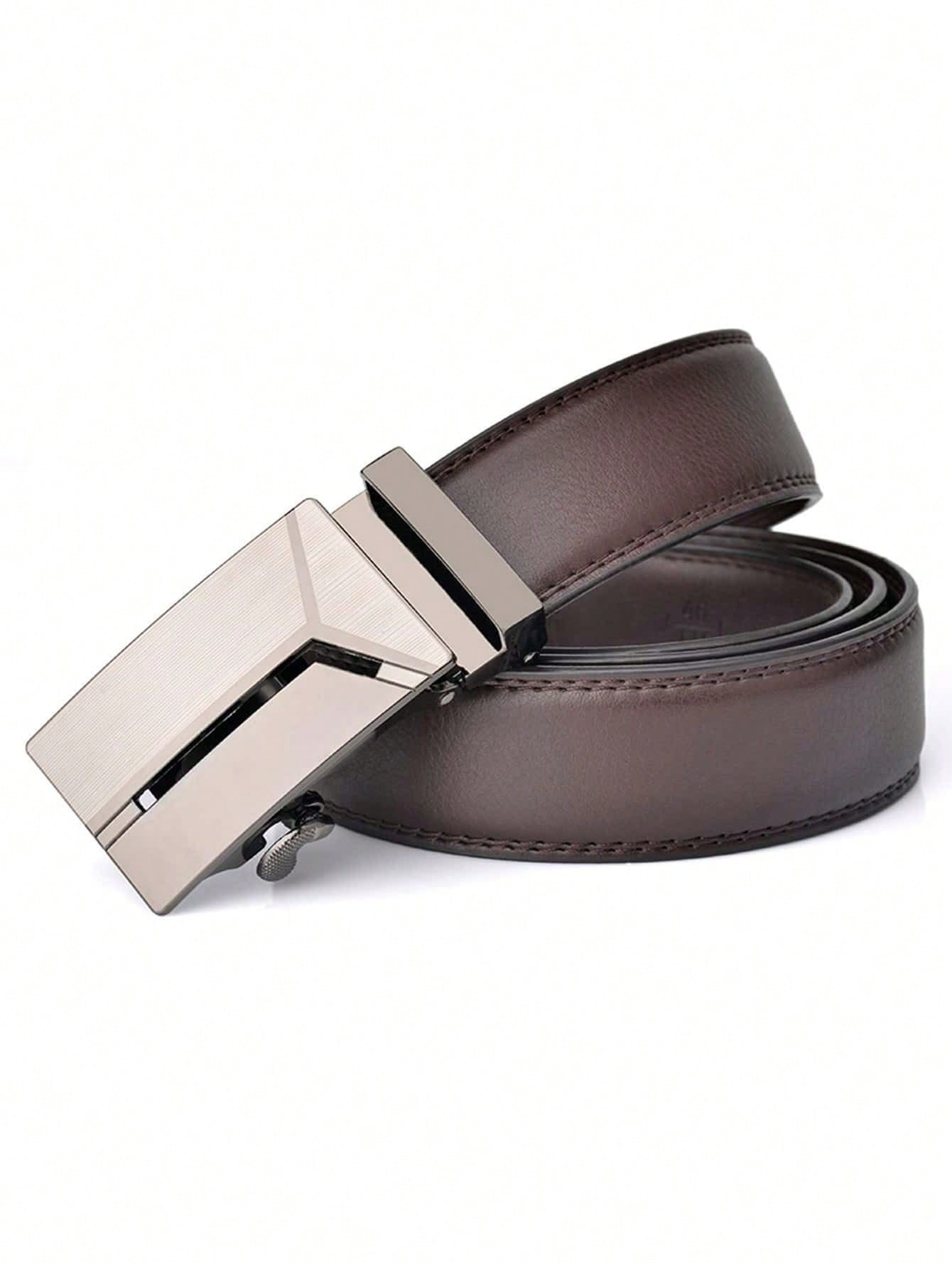 Men Automatic Buckle Belt Work