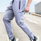 Manfinity Sport Corelite Boyfriend Style Men Drawstring Waist Zip Pocket Sports Pants