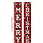 2pcs/Set New Merry Christmas Designs Door Curtains, Banner Couplets Perfect For Decorating Family Christmas Party, Christmas 2025 New Year Party Gift, Christmas Room Wall Background Decoration,Christmas