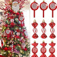 6pcs- Christmas Candy Decorations Lollipop Decoration Pendant Christmas Tree Glitter Ornament Plastic Mint Swirl Decoration Christmas Tree House Party Gift Supplies Christmas Tree Decoration Pendant, Halloween, Halloween Decoration