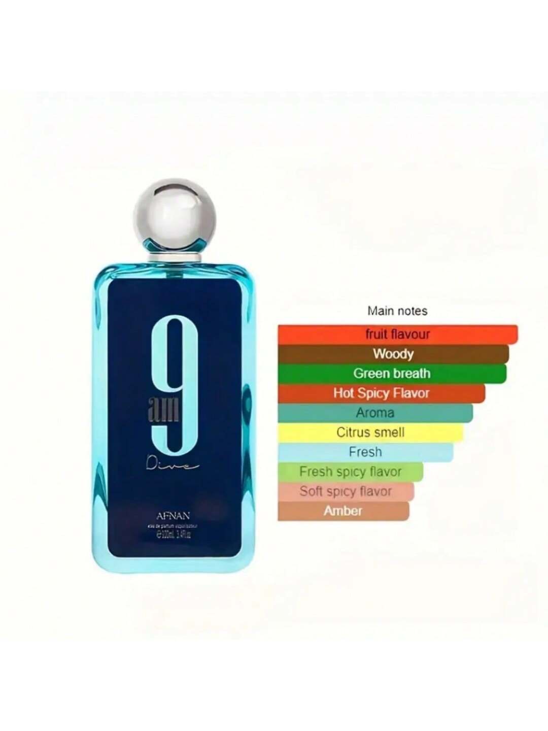 9AM Cologne For Men, Eau De Parfum For Men Spray, Long Lasting Fresh Fragrance Retention Perfume Fine Fragrance