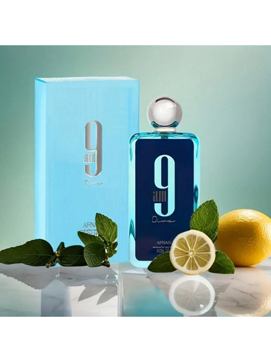 9AM Cologne For Men, Eau De Parfum For Men Spray, Long Lasting Fresh Fragrance Retention Perfume Fine Fragrance