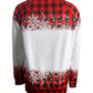 Casual Round Neck Long Sleeve Christmas Santa Claus Print Sweatshirt, Autumn/Winter