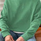 Manfinity Hypemode Loose Men's Solid Color Round Neck Sweatshirt