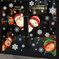 80PCS Christmas Decorations - Christmas Window Clings Christmas Decorations Indoor Christmas Decorations Clearance Snowflakes Christmas Window Decorations Stickers For Home Office Classroom