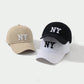 3pcs NY Embroidery Baseball Cap, Unisex Sun Protection Casual Hat For Boys Girls Outdoor Travel Beach Vacation