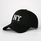 3pcs NY Embroidery Baseball Cap, Unisex Sun Protection Casual Hat For Boys Girls Outdoor Travel Beach Vacation