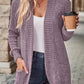 EMERY ROSE Women's Casual Knitted Ribbed Thin Jacket For Autumn