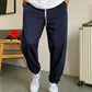 Manfinity Homme Men Slant Pocket Drawstring Waist Sweatpants Long Jogging Pants Plain Light Grey Going Out Casual