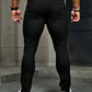 Men's Solid Color Stretch Slim Fit Jeans Fashionable And Versatile