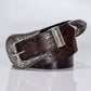 1pc Men Embossed Fashionable Belt For Daily Decoration Boho Halloween