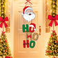 1pc Christmas Party Door Hanging Decor, Santa Claus