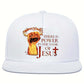 1pc Unisex Jesus Disciple Slogan Letter Printed Hip-Hop Cap, Streetwear Outdoor Sports Baseball Cap With Adjustable Strap Halloween