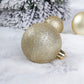 1 Set Of 28pcs Gold Christmas Ornament Balls, Christmas Tree Decorations With Hanging Strings, Suitable For Christmas Tree, Holiday, Wedding, Party, Home Decor, 4/5/6cm (1.6/2/2.4 Inches) Shatterproof Glitter Hanging Ornaments