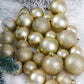 1 Set Of 28pcs Gold Christmas Ornament Balls, Christmas Tree Decorations With Hanging Strings, Suitable For Christmas Tree, Holiday, Wedding, Party, Home Decor, 4/5/6cm (1.6/2/2.4 Inches) Shatterproof Glitter Hanging Ornaments