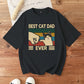 Manfinity Homme Men Casual Cartoon Letter Graphic Short Sleeve T-Shirt