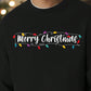 Manfinity Dauomo Men's Christmas Slogan Print Crew Neck Long Sleeve Casual Sweatshirt, Autumn