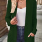 EMERY ROSE Women's Casual Knitted Ribbed Thin Jacket For Autumn