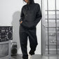 INAWLY Women's Hooded Drawstring Sweatshirt And Sweatpants Set