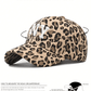 1pc Women's Embroidered NY Leopard Print Adjustable Baseball Cap, Outdoor Casual Sun Hat For Spring And Autumn, Versatile Travel Fashion Sun Protection, Unisex Youth Y2K Style Sun Hat